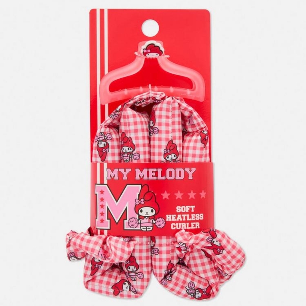 Hello Kitty My Melody Heatless Hair Curler Set